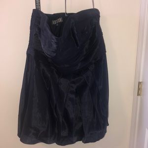 White by Vera Wang strapless dress
